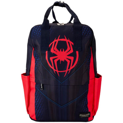 Loungefly Marvel Spiderverse Miles Morales Suit Full-Size Nylon Mini Backpack