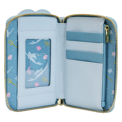 Loungefly Disney Little Mermaid Wedding Cake Zip-Around Wallet