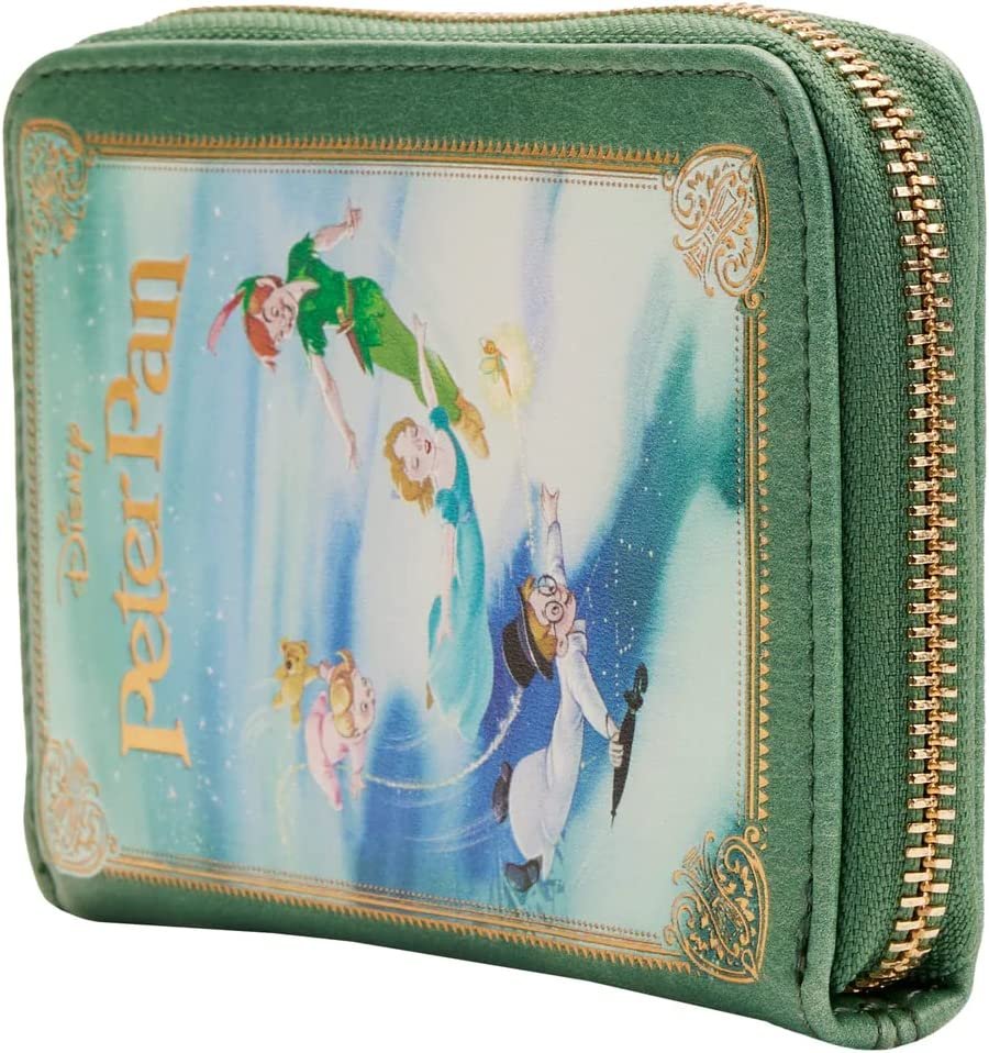 Loungefly Disney Peter Pan Book Series Zip-Around Wallet