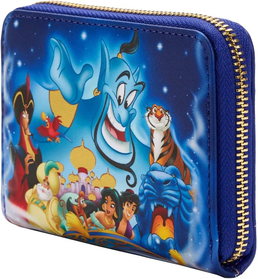 Loungefly Disney Aladdin 30th Anniversary Zip-Around Wallet