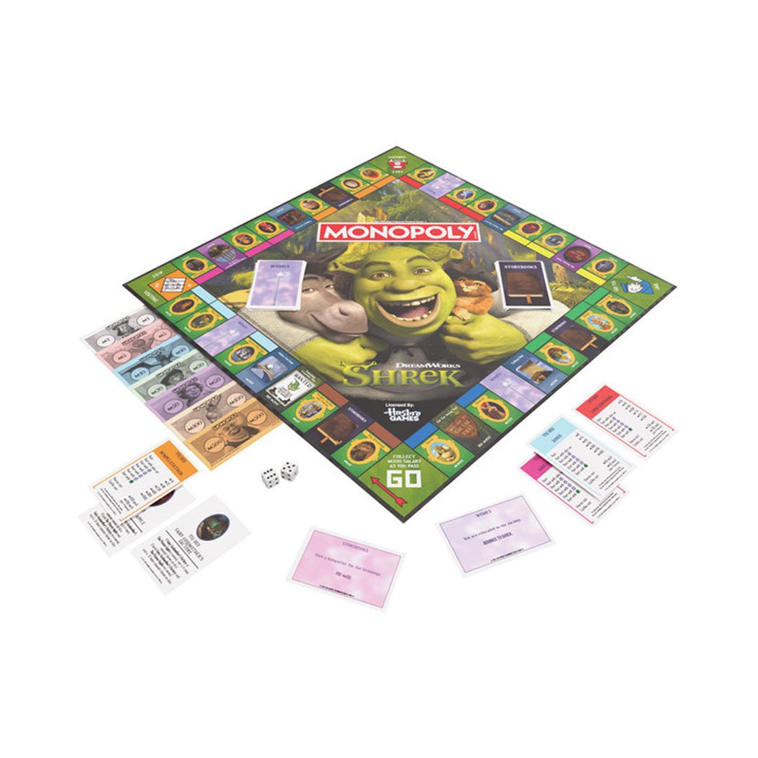 Hasbro Monopoly: Shrek 2025