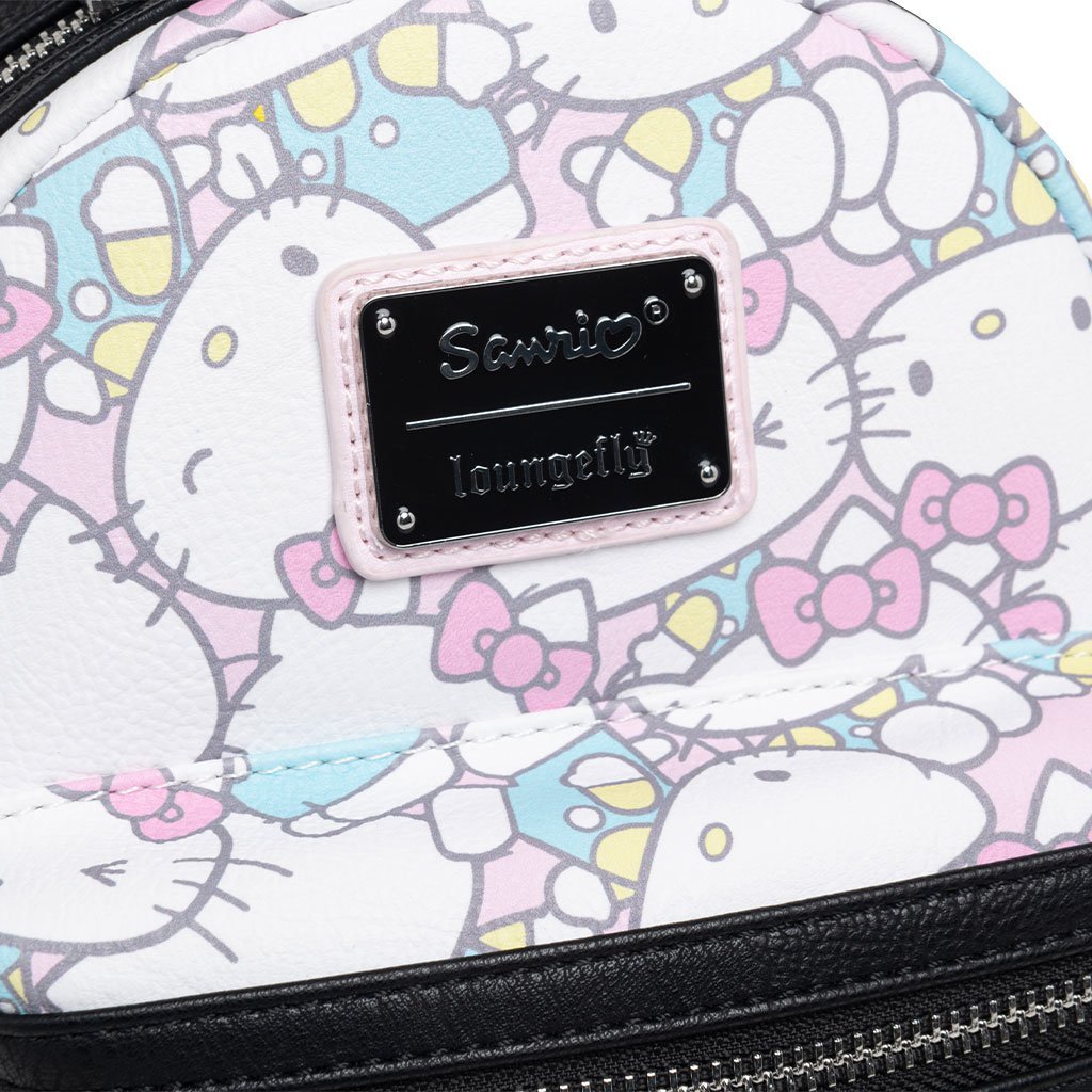 hello kitty pastel backpack Hello Kitty Multi Pastel Print US Exclusive Mini Backpack