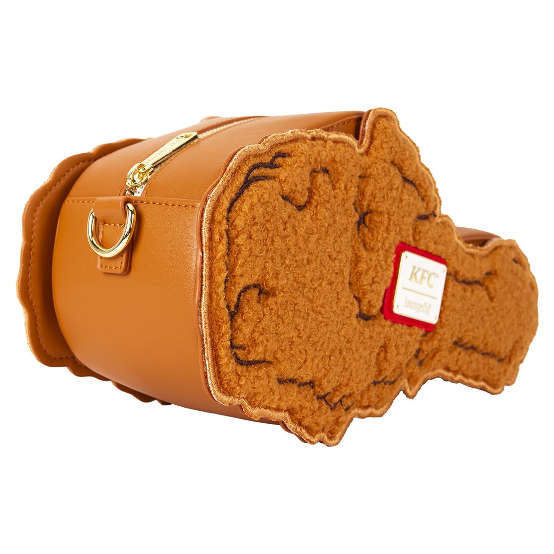 Loungefly KFC Drumstick Sherpa Crossbody Bag