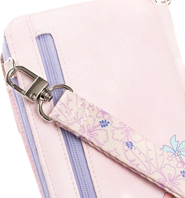 Wondapop Disney Lilo and Stitch Angel Crossbody Wallet Cell Phone Wristlet