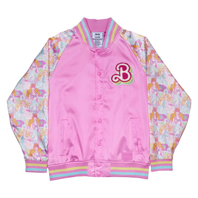 Loungefly Mattel Barbie 65th Anniversary Bomber Jacket - Front