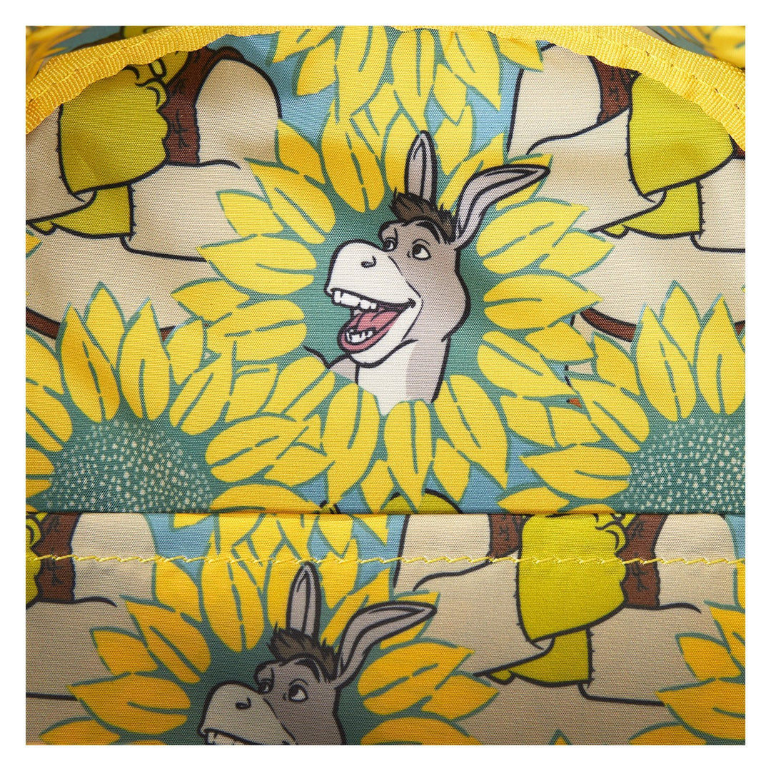 Loungefly Dreamworks Shrek &amp; Donkey Sunflower Field Mini Backpack