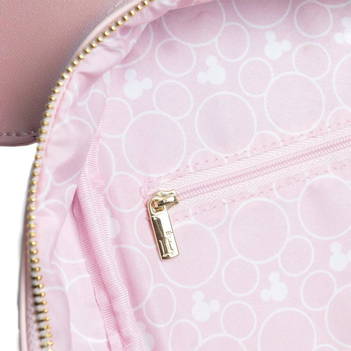 Loungefly Disney The Minnie Mouse Classic Series Mini Backpack: Rose Iridescent - 707 Street Exclusive