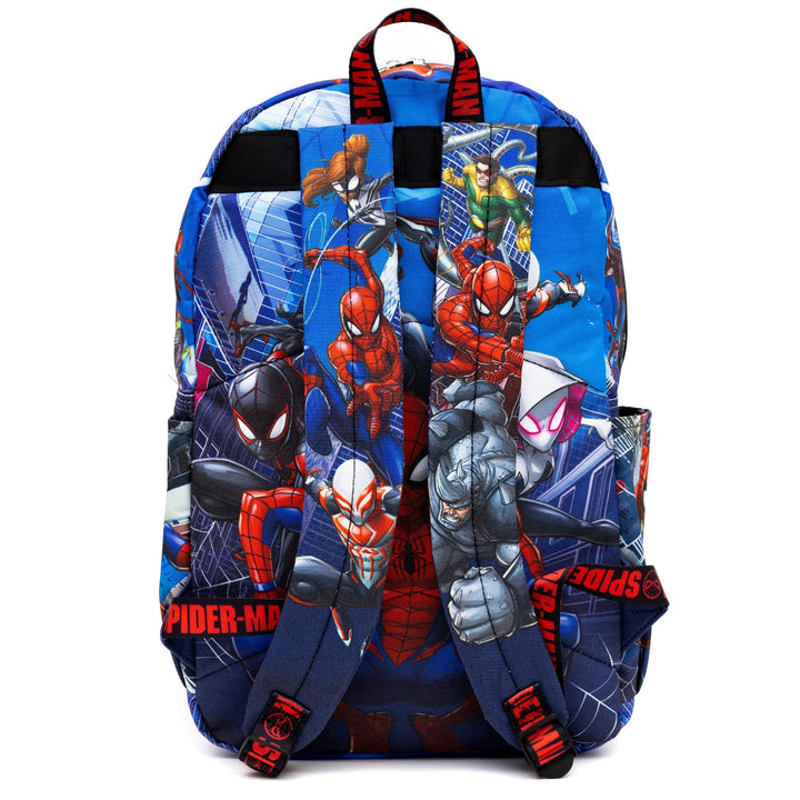 WondaPop Disney Marvel Spider-man 17" Nylon Backpack - Straps
