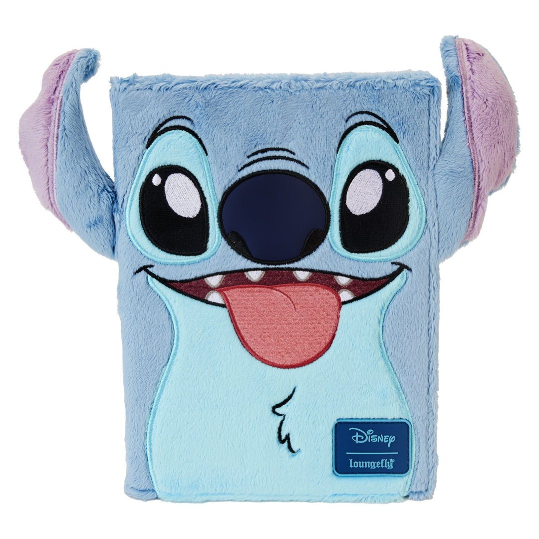WDJB0028 - Loungefly Disney Lilo &amp; Stitch Plush Journal - Front