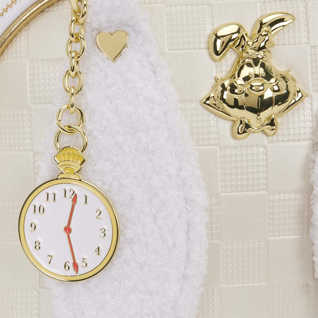 Loungefly Disney Alice in Wonderland White Rabbit Handbag