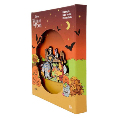 Loungefly Disney Winnie the Pooh Trick or Treat Collector 3" Collector Box Pin