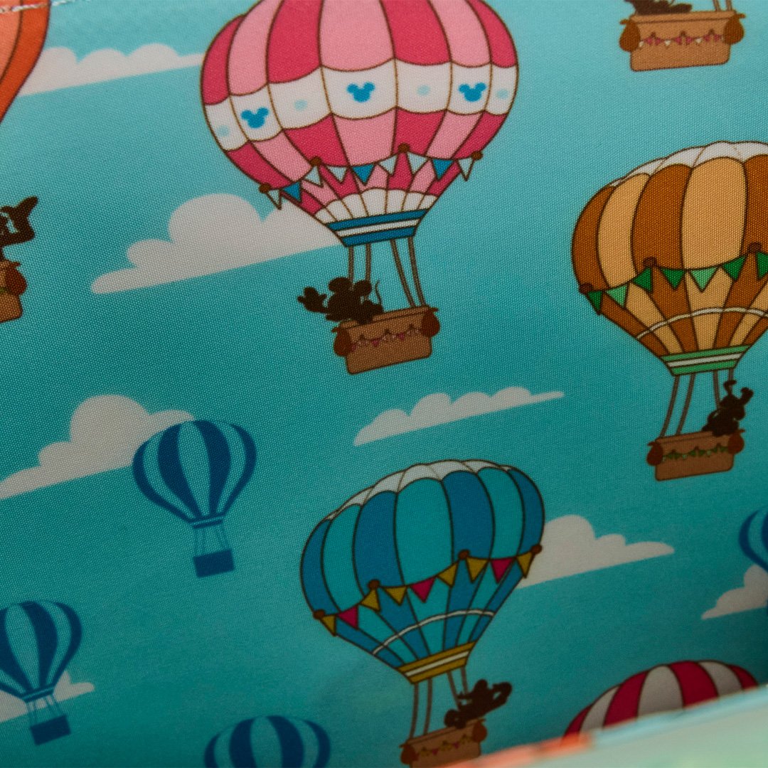 Loungefly Disney Mickey &amp; Friends Hot Air Balloon Crossbody Bag