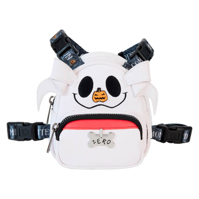 Loungefly Pets Disney Nightmare Before Christmas Zero Mini Backpack Dog Harness - front