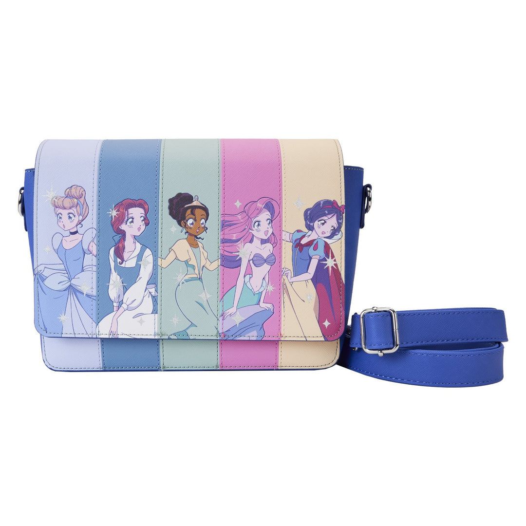 Loungefly Disney Princess Manga Style Crossbody - Front