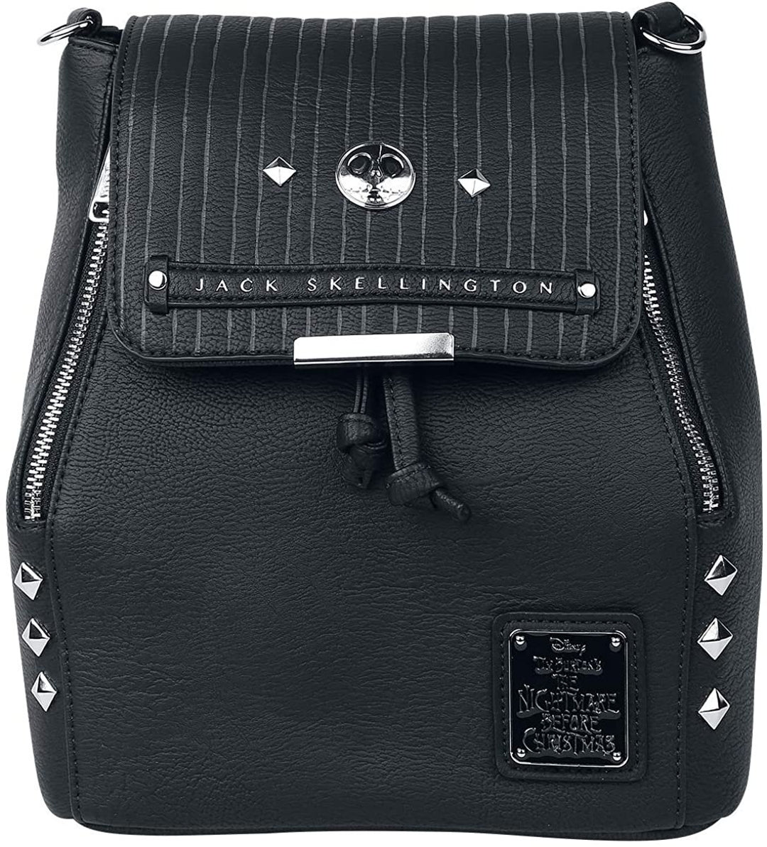 Loungefly Disney Nightmare Before Christmas Jack Skellington Convertible Mini Backpack