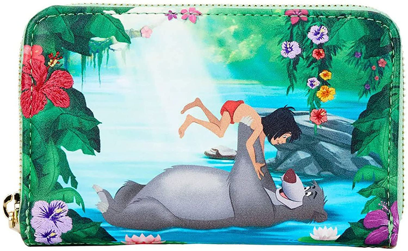 Loungefly Disney Jungle Book Bare Necessities Zip-Around Wallet