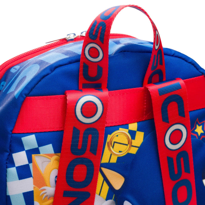 Wondapop Sega Sonic Gotta Go Fast 13" Deluxe Nylon Daypack