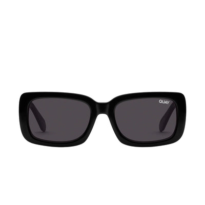 Quay Australia Yada Yada Thick Frame Rectangular Sunglasses - Front