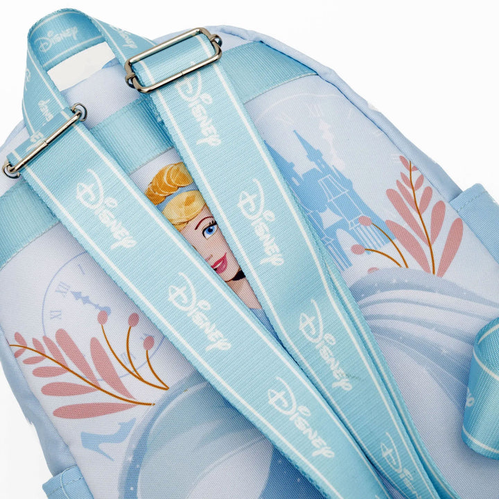 WondaPop Disney Cinderella 13" Nylon Mini Backpack - Straps