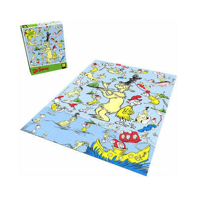 USAopoly Dr Seuss Green Eggs and Ham 1000 Piece Puzzle