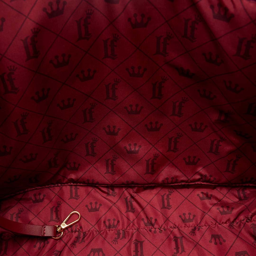 Loungefly The Mo Red Convertible Backpack &amp; Tote Crossbody Bag