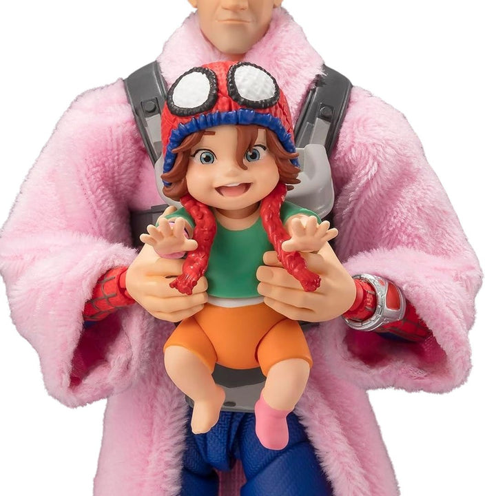 TAMASHII NATIONS - Spider-Man: Across The Spider-Verse - Peter B. Parker &amp; MayDay Parker (Spider-Man: Across The Spider-Verse) S.H.Figuarts Action Figure
