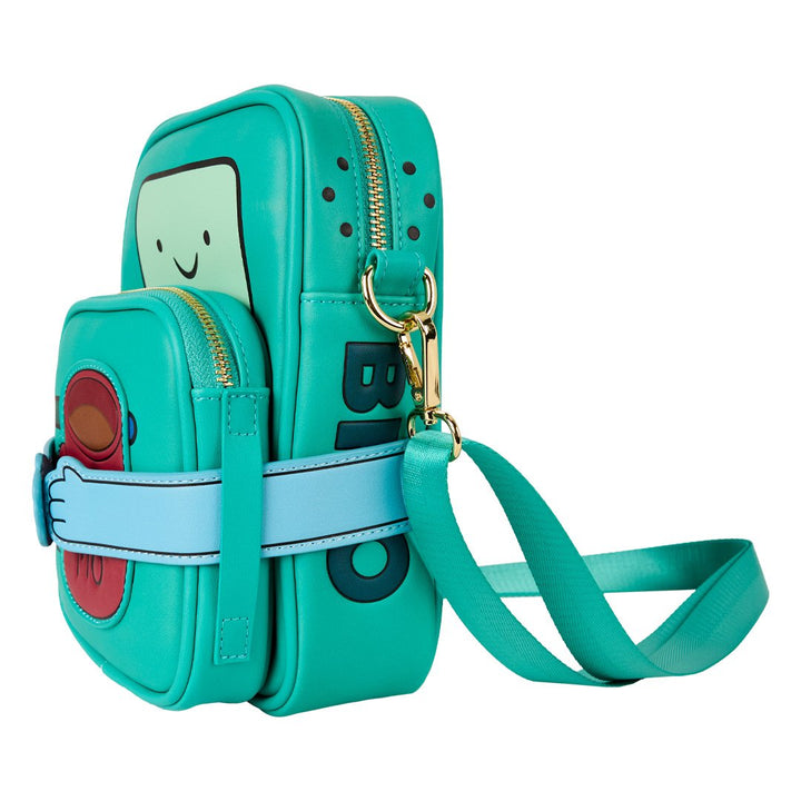 Loungefly Warner Brothers Adventure Time BMO Crossbuddies® Cosplay Crossbody Bag With Coin Bag