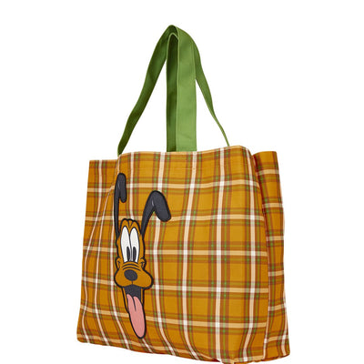Loungefly Disney Pluto 95th Anniversary Canvas Tote Bag