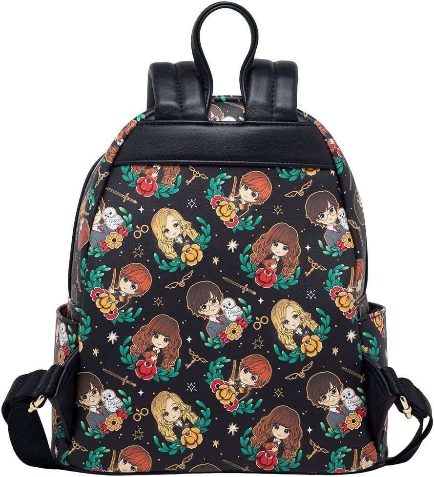 harry potter chibi mini backpack Loungefly Harry Potter Glow in the Dark Kawaii Mini Backpack - 707 Street Exclusive