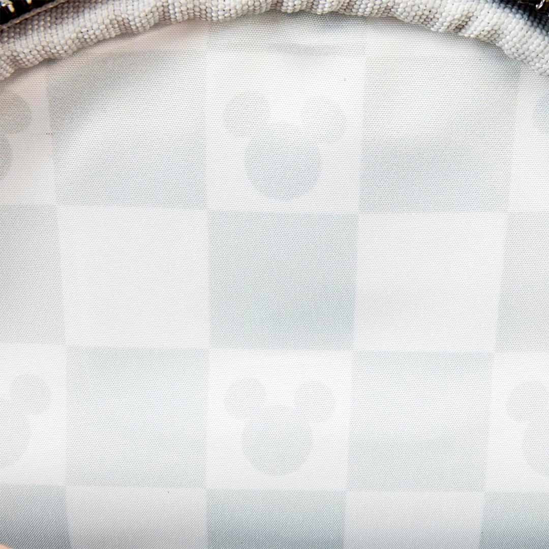 Loungefly Disney Mickey Mouse Checkered Texture Convertible Mini Backpack &amp; Crossbody Bag