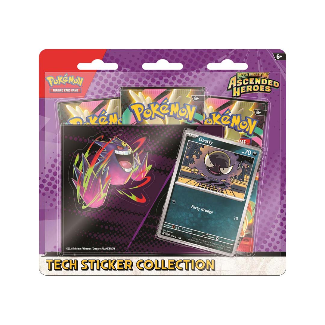 Pokemon TCG: Ascended Heroes Tech Sticker Collection (Styles May Vary)