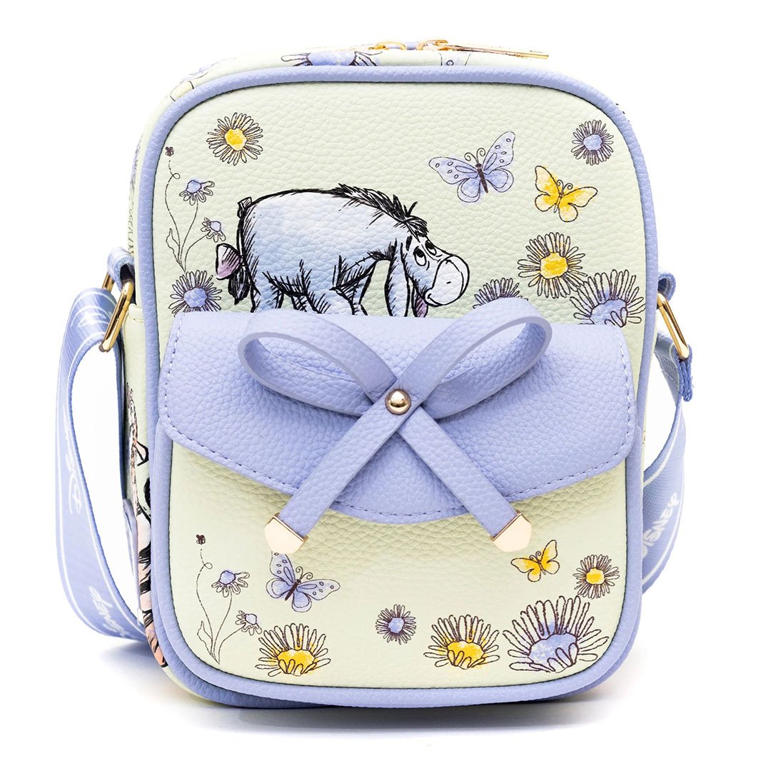 WondaPop Luxe Series Disney Winnie the Pooh Eeyore Crossbody - Front