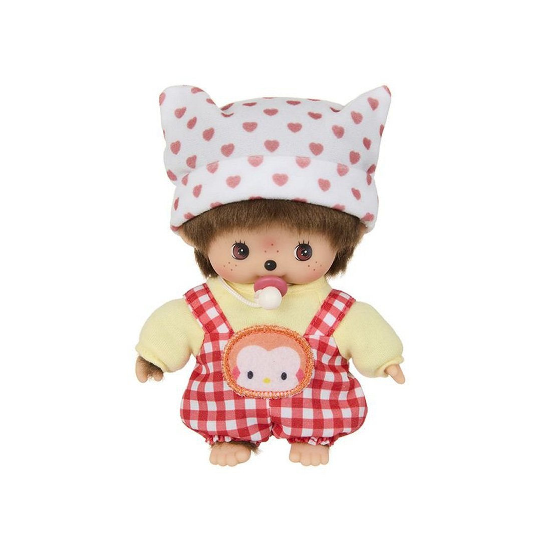 Monchhichi  x Hello Kitty Gingham Bebichhichi 5.5" Plush Toy