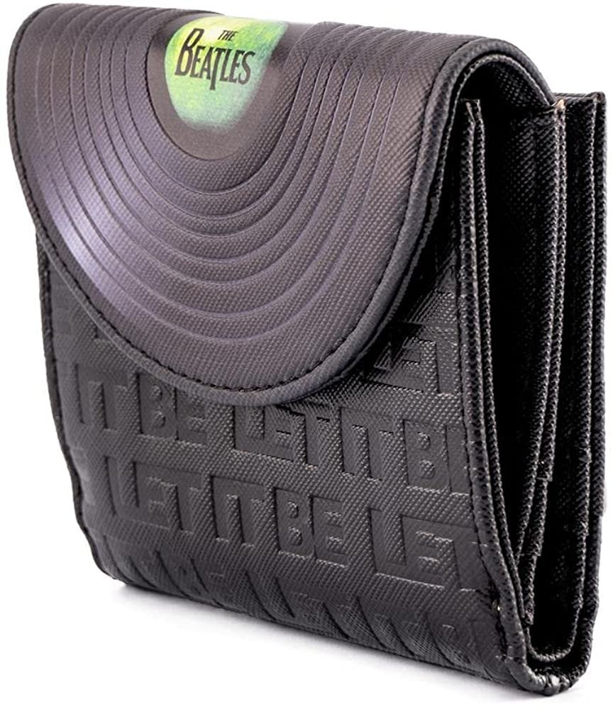 Loungefly The Beatles "Let It Be" Vinyl Record Zip-Around Wallet