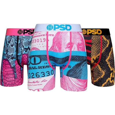 PSD Underwear Men's Jimmy Butler Boxer Briefs 3-Pack