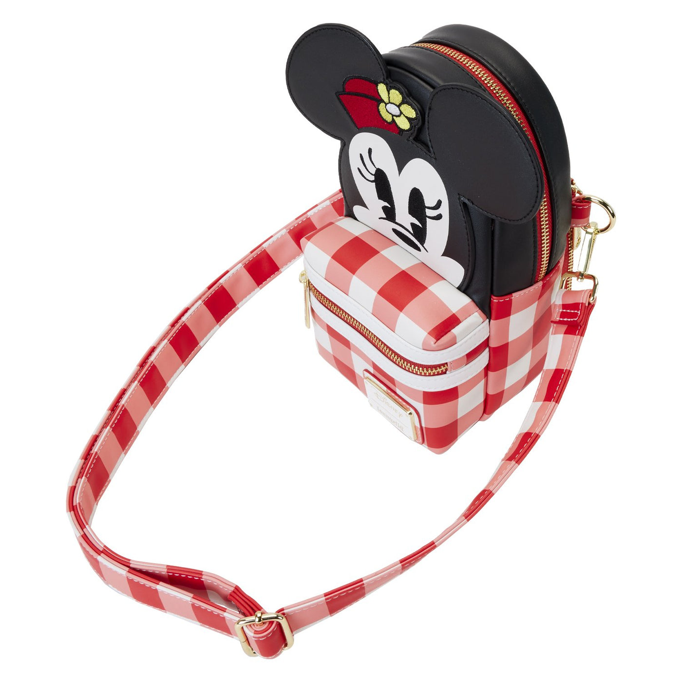 Loungefly Disney Minnie Mouse Cup Holder Crossbody - Top View