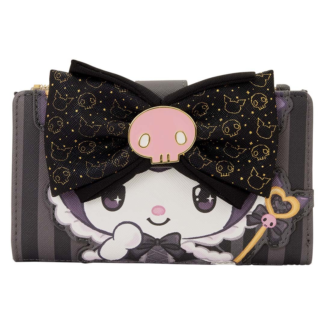 Loungefly Sanrio Kuromi 20th Anniversary Bi-Fold Wallet