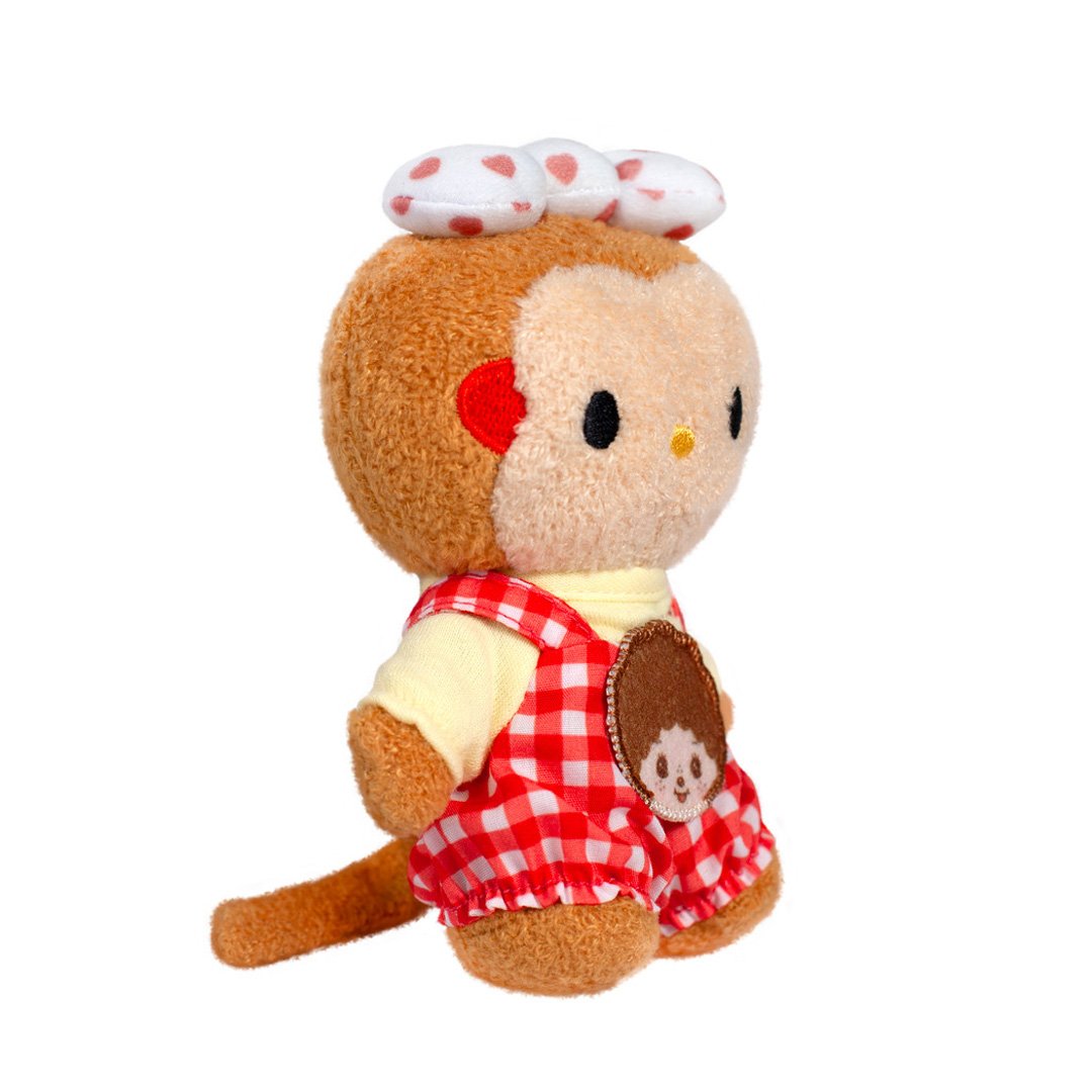Monchhichi x Hello Kitty Palm Size Tammy Plush Toy