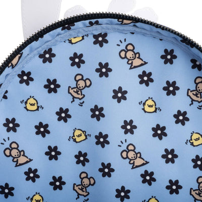 Loungefly Sanrio Pochacco Cosplay Plaid Mini Backpack - interior details