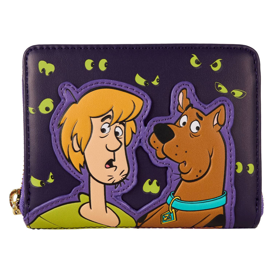 Loungefly Scooby-Doo Mystery Inc. Glow Zip Around Wallet