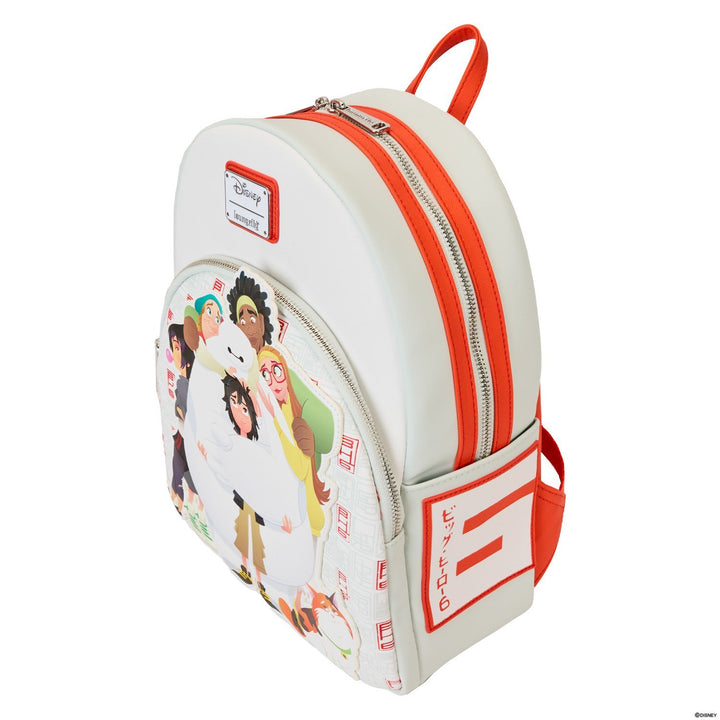 Loungefly Disney Big Hero 6 10th Anniversary Baymax &amp; Friends Mini Backpack