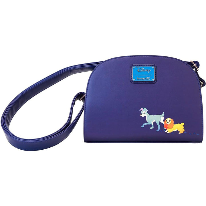 Loungefly Disney Lady and the Tramp 70th Anniversary Crossbody