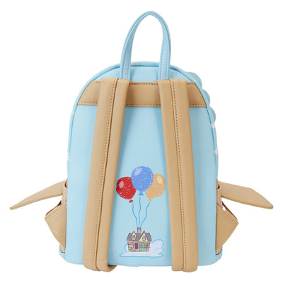 Loungefly Pixar Up 15th Anniversary Spirit of Adventure Mini Backpack - Back
