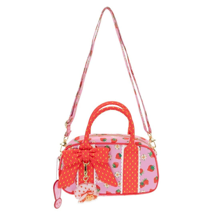 Whatever Makes You Happy Strawberry Shortcake Duffelette with Acrylic Charm