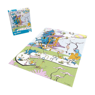 USAopoly Dr. Seuss Oh, The Places You'll Go! 1000 Piece Puzzle