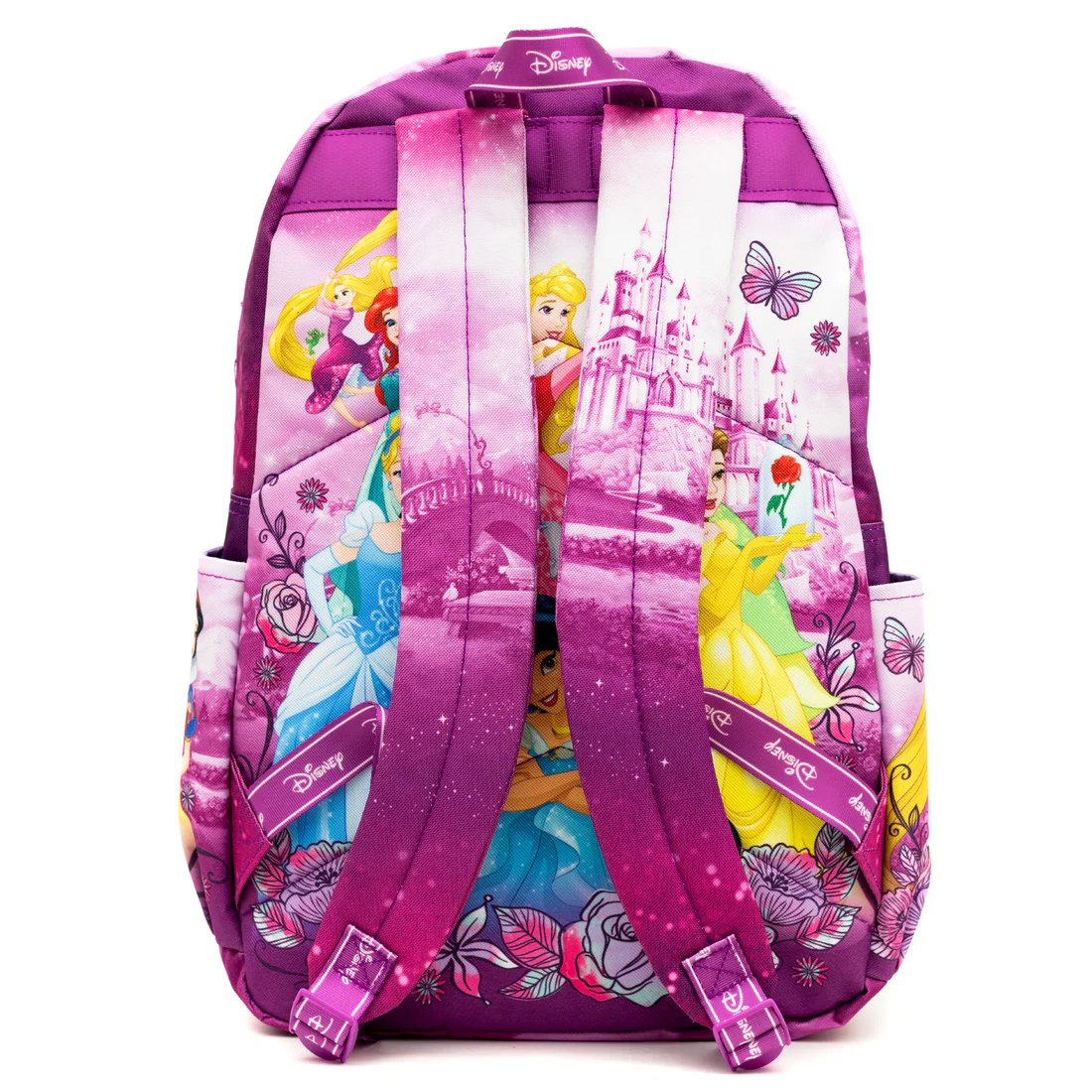 WondaPop Disney Princesses 17" Nylon Backpack - Straps