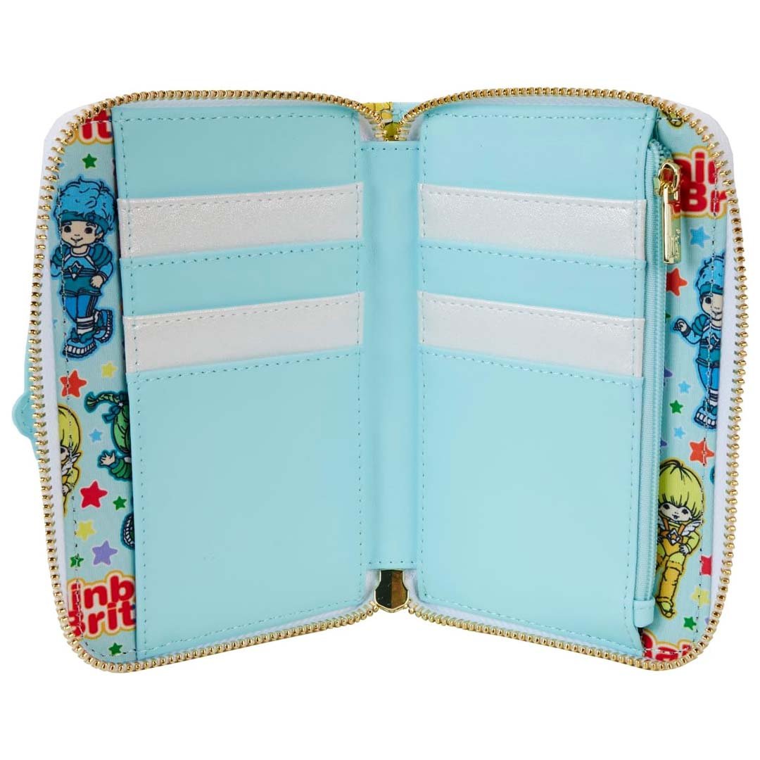 Loungefly Hallmark Rainbow Brite Castle Group Zip-Around Wallet