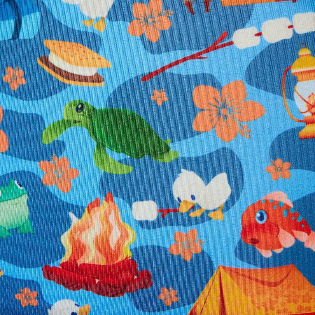 Loungefly Disney Lilo &amp; Stitch Camping Cuties Mini Backpack