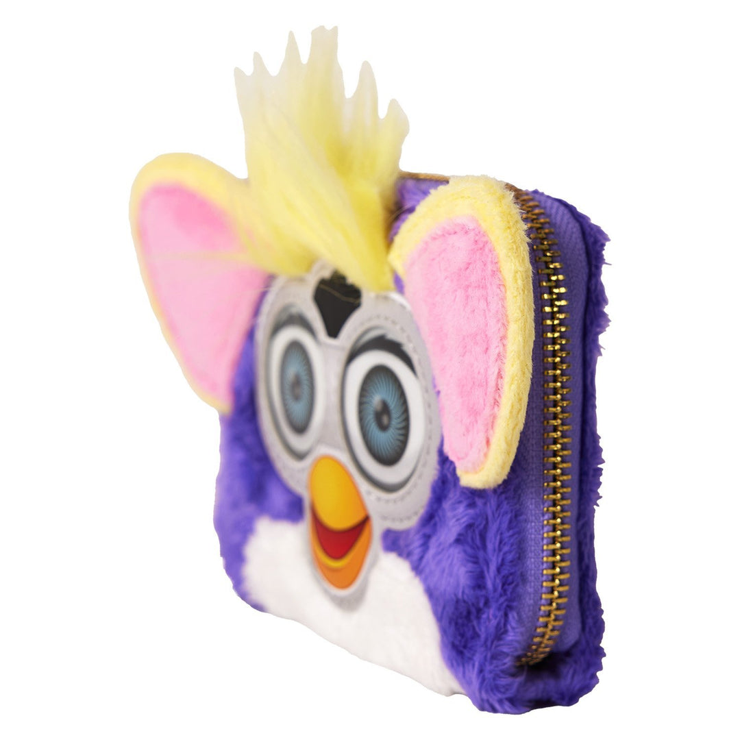 Loungefly Hasbro Furby Plush Cosplay Lenticular Zip Around Wallet
