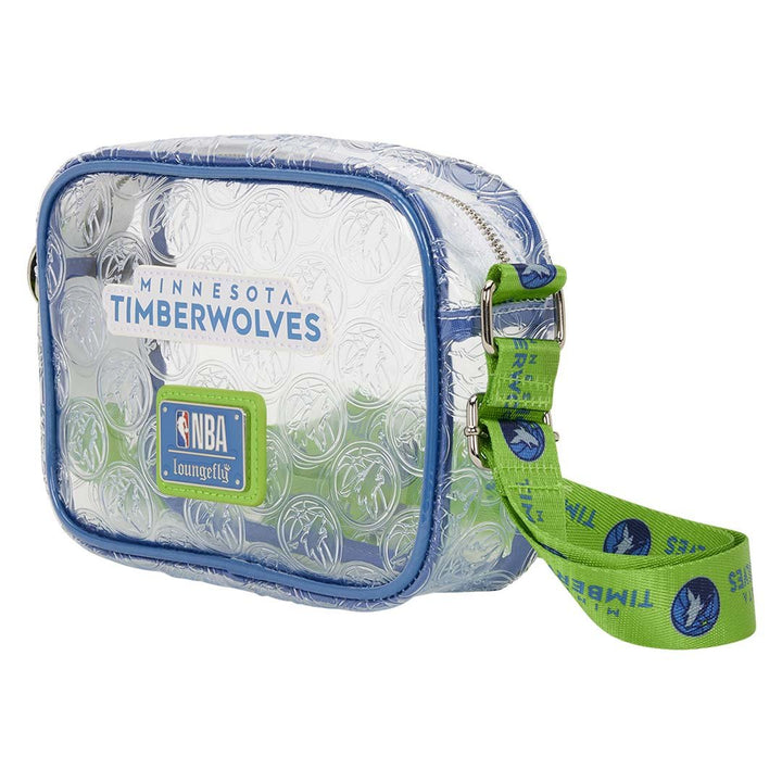 Loungefly NBA Minnesota Timberwolves Clear Crossbody Bag